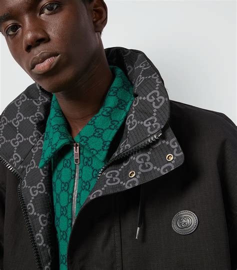 gucci jas man|gucci reversible jacket.